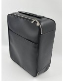 LOUIS VUITTON PEGASE LUGGAGE IN BLACK TAIGA LEATHER