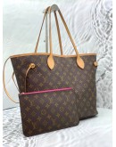LOUIS VUITTON NEVERFULL MM IN BROWN MONOGRAM CANVAS 