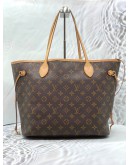 LOUIS VUITTON NEVERFULL MM IN BROWN MONOGRAM CANVAS 