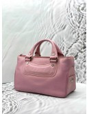 CELINE BOOGIE TOP HANDLE BAG IN PINK LEATHER 