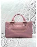 CELINE BOOGIE TOP HANDLE BAG IN PINK LEATHER 