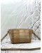 BLUE LABEL CRESTBRIDGE CROSSBODY BAG IN BEIGE CANVAS WITH LEATHER