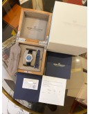 (UNUSED) 2026 GIRARD-PERREGAUX LAUREATO DIAMOND REF 80189D11A431-CB6A BLUE CLOUS DE PARIS DIAL 34MM QUARTZ WATCH -FULL SET-