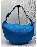 COACH DAISY HOBO SHOULDER BAG IN BLUE CC SIGNATURE CANVAS 