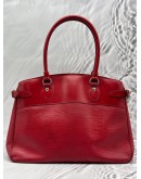 LOUIS VUITTON PASSY PM IN RED EPI LEATHER