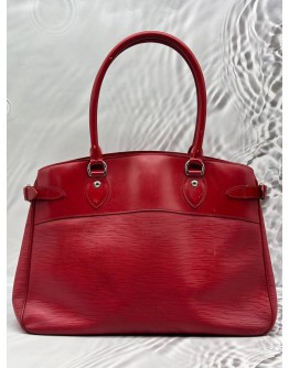 LOUIS VUITTON PASSY PM IN RED EPI LEATHER