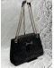 GUCCI EMILY LARGE SHOULDER BAG IN BLACK GG GUCCISSIMA LEATHER