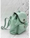COACH MINI TURNLOCK RUCKSACK BACKPACK IN MINT GREEN LEATHER