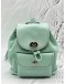 COACH MINI TURNLOCK RUCKSACK BACKPACK IN MINT GREEN LEATHER