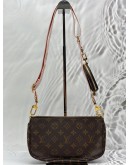 LOUIS VUITTON MULTI POCHETTE ACCESSORIES IN BROWN MONOGRAM CANVAS