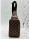 LOUIS VUITTON GERONIMOS CROSSBODY BAG IN BROWN DAMIER EBENE CANVAS