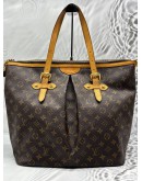 LOUIS VUITTON PALERMO GM IN BROWN MONOGRAM CANVAS