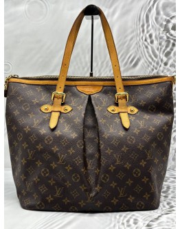 LOUIS VUITTON PALERMO GM IN BROWN MONOGRAM CANVAS