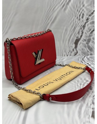 LOUIS VUITTON TWIST MM IN RED EPI LEATHER