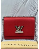 LOUIS VUITTON TWIST MM IN RED EPI LEATHER