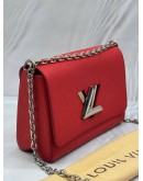 LOUIS VUITTON TWIST MM IN RED EPI LEATHER