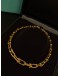 (LIKE NEW) TIFFANY & CO. HARDWEAR GRADUATED LINK NECKLACE IN 18K 750 YELLOW GOLD