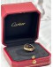 CARTIER LOVE DOUBLE RING SIZE 50 IN 18K 750 ROSE GOLD WITH 18K 750 WHITE GOLD -FULL SET- 