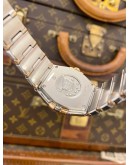 (LIKE NEW) 2022 OMEGA CONSTELLATION LADY 18K 750 ROSE GOLD DIAMOND REF 123.25.27.60.55.008 MOTHER OF PEARL DIAL 27MM QUARTZ WATCH
