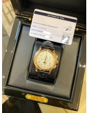 (LIKE NEW) 2018 ZENITH EL PRIMERO CHRONOMASTER CHRONOGRAPH MOONPHASE 18K 750 ROSE GOLD REF 17.0240.410 WHITE DIAL 40MM AUTOMATIC WATCH
