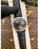 (LIKE NEW) 2015 VACHERON CONSTANTIN PATRIMONY 18K 750 WHITE GOLD REF 47200/1 BLACK DIAL 36MM AUTOMATIC WATCH
