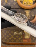 (LIKE NEW) 2015 VACHERON CONSTANTIN PATRIMONY 18K 750 WHITE GOLD REF 47200/1 BLACK DIAL 36MM AUTOMATIC WATCH