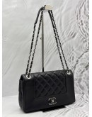 CHANEL MADEMOISELLE FLAP BAG IN BLACK LEATHER