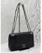 CHANEL MADEMOISELLE FLAP BAG IN BLACK LEATHER
