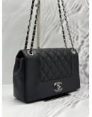 CHANEL MADEMOISELLE FLAP BAG IN BLACK LEATHER
