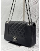 CHANEL MADEMOISELLE FLAP BAG IN BLACK LEATHER