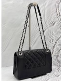 CHANEL MADEMOISELLE FLAP BAG IN BLACK LEATHER