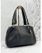 BRAUN BUFFEL TOTE BAG IN BLACK LEATHER