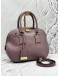 BURBERRY ORCHARD BOWLING BAG IN LIGHT PURPLE LEATHER