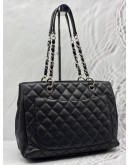 CHANEL GST GRAND SHOPPING TOTE BAG IN BLACK CAVIAR LEATHER