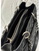 CHANEL GST GRAND SHOPPING TOTE BAG IN BLACK CAVIAR LEATHER