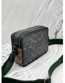 COACH X MICHAEL B. JORDAN CHARTER 24 IN GREY WITH BROWN MUMMIFIED SIGNATURE CANVAS