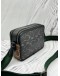 COACH X MICHAEL B. JORDAN CHARTER 24 IN GREY WITH BROWN MUMMIFIED SIGNATURE CANVAS