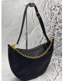 MICROCHIP LOUIS VUITTON LOOP HOBO IN BLACK MONOGRAM EMPREINTE LEATHER