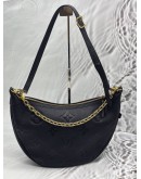 MICROCHIP LOUIS VUITTON LOOP HOBO IN BLACK MONOGRAM EMPREINTE LEATHER