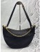 MICROCHIP LOUIS VUITTON LOOP HOBO IN BLACK MONOGRAM EMPREINTE LEATHER