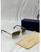 LOUIS VUITTON ATTITUDE SUNGLASSES IN BROWN WITH GOLD