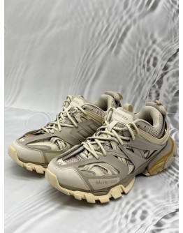BALENCIAGA TRACK SNEAKERS SIZE 43 IN LIGHT BEIGE COLORWAY