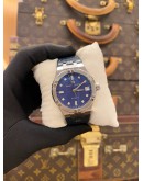 2020 MAURICE LACROIX AIKON AUTOMATIC DIAMOND REF AI6006-SS001-450-1 BLUE CLOUS DE PARIS DIAL 35MM AUTOMATIC WATCH