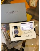 2020 MAURICE LACROIX AIKON AUTOMATIC DIAMOND REF AI6006-SS001-450-1 BLUE CLOUS DE PARIS DIAL 35MM AUTOMATIC WATCH