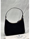 (LIKE NEW) PRADA RE-EDITION 2005 IN BLACK RE-NYLON WITH SAFFIANO LEATHER
