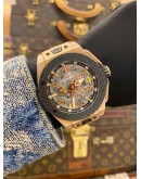 2020 HUBLOT BIG BANG FERRARI LIMITED EDITION 500PCS WORLDWIDE 18K 750 ROSE GOLD REF 401.OQ.0123.VR SKELETON DIAL 45MM AUTOMATIC WATCH -FULL SET-