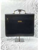 BURBERRY BRIEFCASE IN BLACK LEATHER