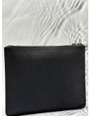 GIVENCHY LARGE MONKEY BROTHERS POUCH IN BLACK LEATHER