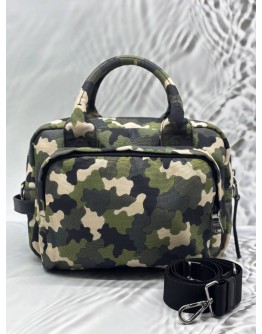 PRADA CORDURA CAMOUFLAGE IN GREEN CAMOUFLAGE CANVAS