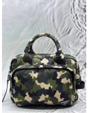 PRADA CORDURA CAMOUFLAGE IN GREEN CAMOUFLAGE CANVAS